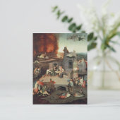 Carte Postale Tentation de Saint Antoine, vers 1500 (Debout devant)