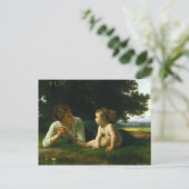 Carte Postale Tentation, William-Adolphe Bouguereau (Debout devant)