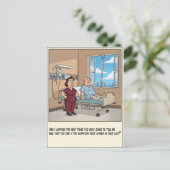 Carte Postale Tentative d'évasion du patient de l'hôpital : reme (Debout devant)