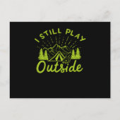 Carte Postale Tente de camping (Devant)