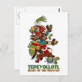 Carte Postale Tepeyollotl (Devant / Derrière)