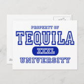 Carte Postale Tequila (Devant / Derrière)