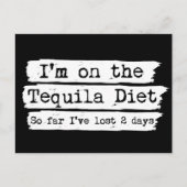 Carte postale Tequila Diet (Devant)
