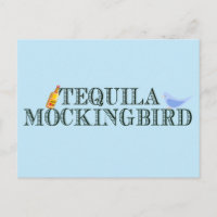 Tequila Mockingbird drôle Livre Lover Pun bleu