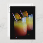 Carte Postale Tequila Sunrise (Devant / Derrière)