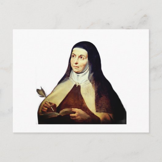 Carte Postale Teresa d'Ávila par Rubens (Devant)
