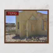 Carte Postale Terlingua Texas Yellow Building Big Bend (Devant)