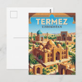 Carte Postale Termez Ouzbékistan (Devant / Derrière)