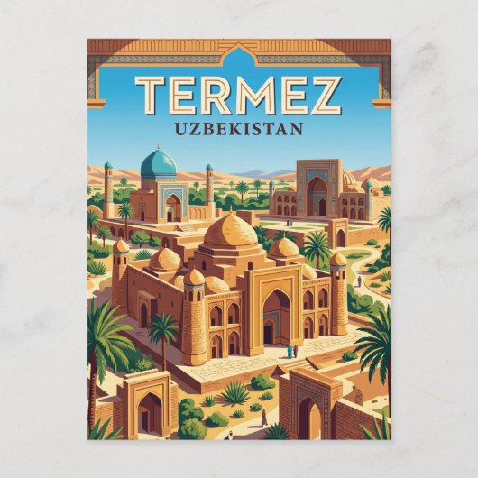 Carte Postale Termez Ouzbékistan (Devant)