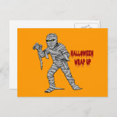 Carte Postale Terminer la boucle d'Halloween de maman (Devant / Derrière)