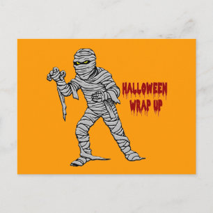 Carte Postale Terminer la boucle d'Halloween de maman