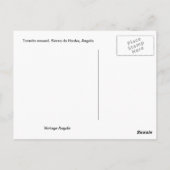 Carte Postale Termite, Sierra da Hanba, Angola (Dos)