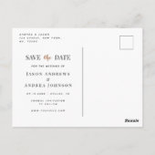 Carte Postale Terracotta Arch Photo Tropical Fall Enregistrer la (Dos)