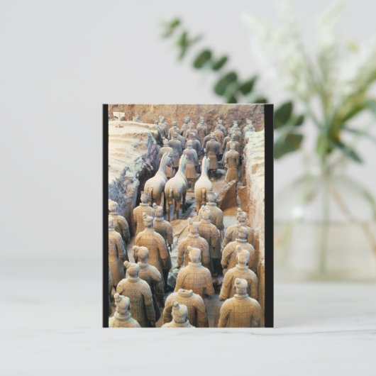 Carte Postale Terracotta Army, dynastie Qin, 210 av. J.-C. (Debout devant)