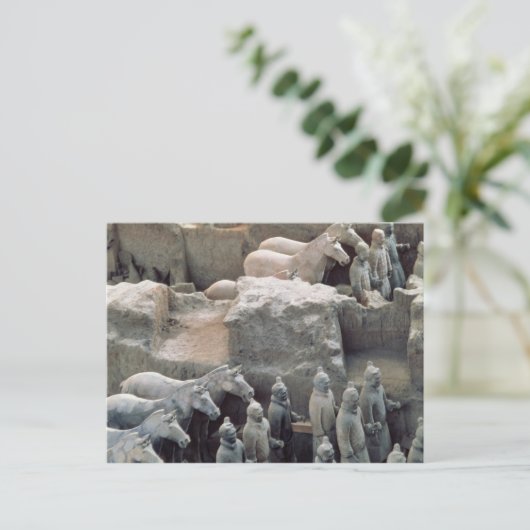 Carte Postale Terracotta Army, dynastie Qin, 210 av. J.-C. (Debout devant)