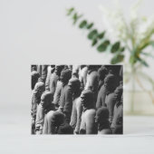 Carte Postale Terracotta Warriors Xian Chine Photo (Debout devant)