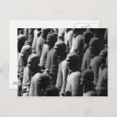 Carte Postale Terracotta Warriors Xian Chine Photo (Devant / Derrière)