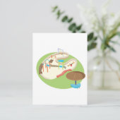 Carte Postale terrain de jeux (Debout devant)