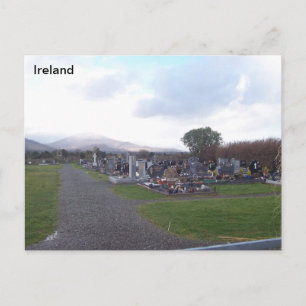 Carte Postale Terrain de sépulture de camp, Camp, Co. Kerry, Irl