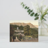 Carte Postale Terrasse, Château de Linderhof, Haute Bavière, Ger (Debout devant)