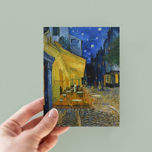 Carte Postale Terrasse de café la nuit | Vincent van Gogh