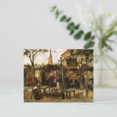 Carte Postale Terrasse du Café Montmartre (F238)Van Gogh Art (Debout devant)