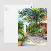 Carte Postale Terrasse du Manor House, York (Devant / Derrière)