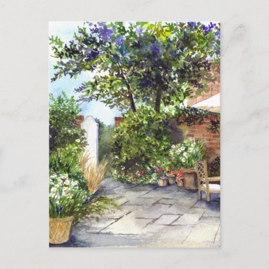 Carte Postale Terrasse du Manor House, York (Devant)