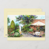 Carte Postale Terrasse du Manor House, York (Devant / Derrière)