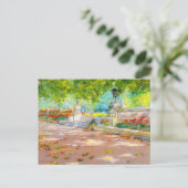 Carte Postale Terrasse vintage, Prospect Park (1887) dessin (Debout devant)