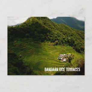 Carte Postale Terrasses Bangaan Rice