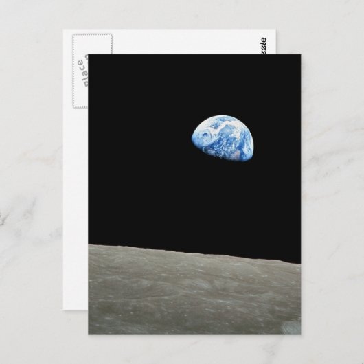 Carte Postale Terre (Devant / Derrière)