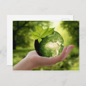 Carte Postale Terre (Devant / Derrière)