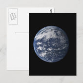 Carte Postale Terre (Devant / Derrière)