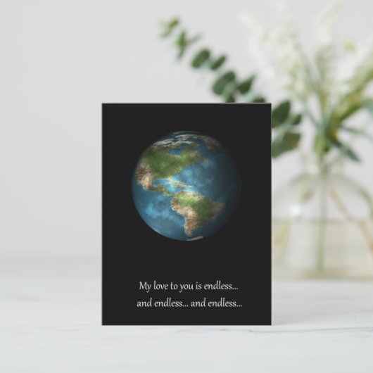 Carte Postale Terre (Debout devant)