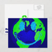 Carte Postale Terre (Devant / Derrière)