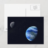 Carte Postale terre (Devant / Derrière)