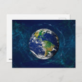 Carte Postale Terre (Devant / Derrière)