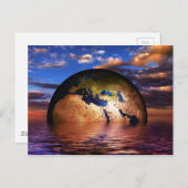 Carte Postale terre-216834 IMAGINAIRE SCIENCEFICTION PLANÈTES AL (Devant / Derrière)