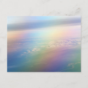 Carte Postale Terre arc-en-ciel. Essence de la vie