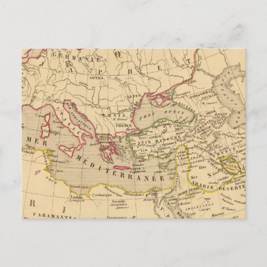 Carte Postale Terre aux trois fils de Noe (Devant)