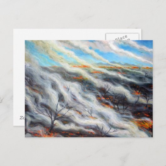 Carte Postale Terre Brûlée 2014 (Devant / Derrière)