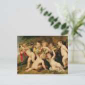 Carte Postale Terre de fruits, c.1615-17 (Debout devant)