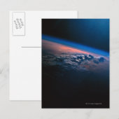 Carte Postale Terre de l'espace extra-atmosphérique 2 (Devant / Derrière)