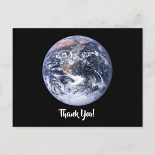 Carte Postale Terre de Marbre Bleu Merci