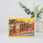 Carte Postale Terre de Salutation Ensolleillée (Debout devant)