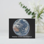 Carte Postale Terre depuis Artemis II (Debout devant)