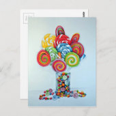 Carte Postale Terre des bonbons (Devant / Derrière)