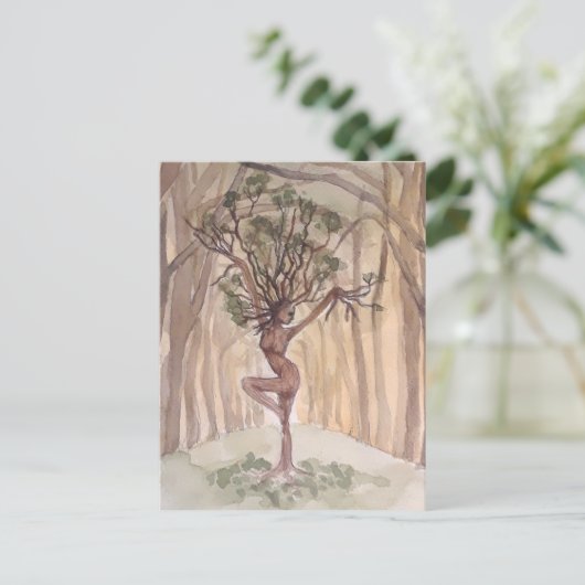 Carte postale Terre élémentaire (Debout devant)