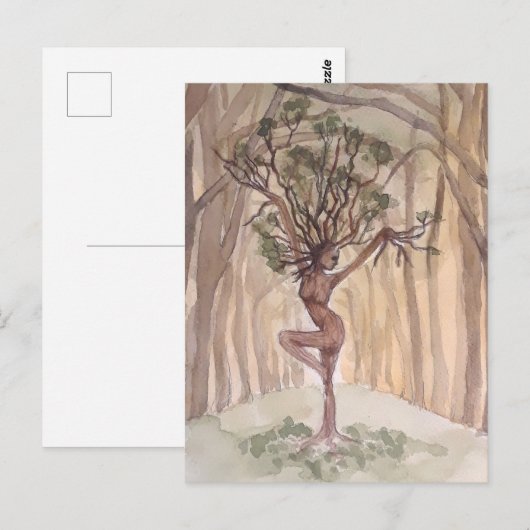 Carte postale Terre élémentaire (Devant / Derrière)